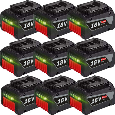 20x 12,0Ah Akku für Bosch 18V Professional BAT618 BAT609 6,0Ah 9,0Ah 8,0Ah 2025