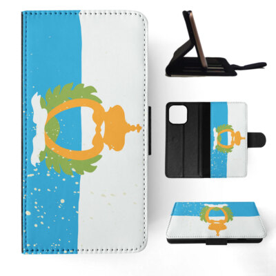 FLIP CASE FOR APPLE IPHONE|SAN MARINO COUNTRY FLAG 301