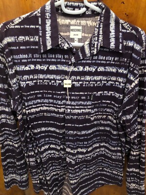 moschino shirt ebay