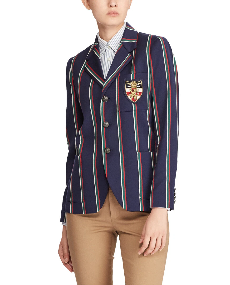 Polo blazer with best sale crest