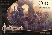 Oathmark OAKP204 Orc Infantry 30 Models Fantasy 28mm Orcs