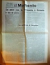 Signed The Peace Treaty With Germany - From The Moment Of 1919 - Ref. 9609