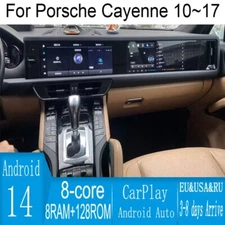 12.3" Android Navigation Car GPS Stereo Radio Carplay for Porsche Cayenne 10~ 17