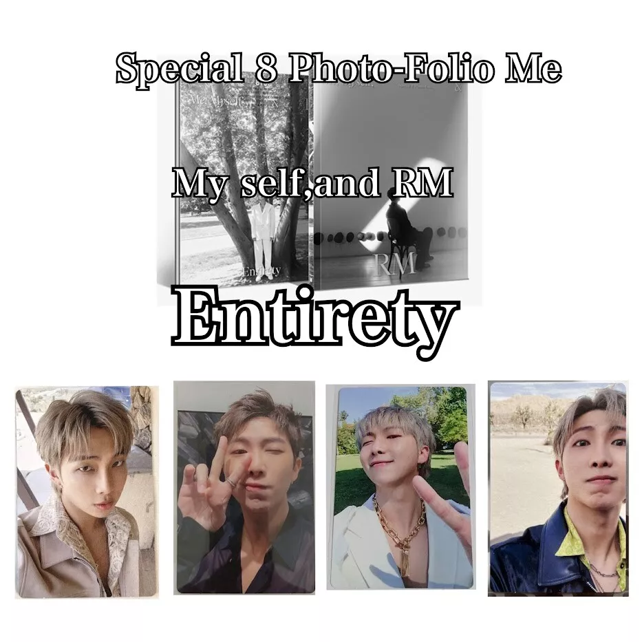 BTS RM Special 8 Photo-Folio Me, Myself,and RM Entirety Official photo book PC