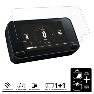 ZERO S/FX/FXE (2020-) Displayschutzfolie 1 x Ultra Klar & 1 x Entspiegelt