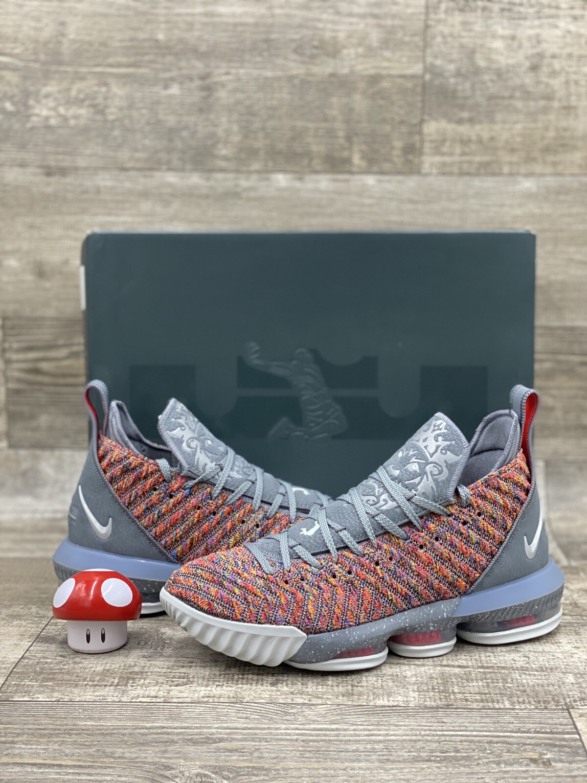 nike lebron xvi multicolor