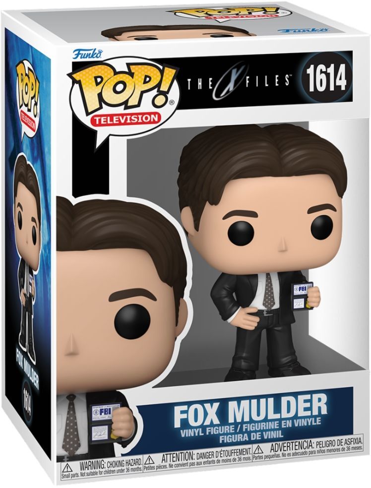 7829593 Merchandising X-Files: Funko Pop! Television - Fox Mulder (Vinyl Figure