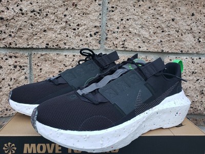 NWB Nike Mens Size 11.5 Crater Impact Black Iron Grey Sneakers Shoes DB2477 001 Nike Crater Impact Shoes Mens sz 11.5 Black Iron Gray White  main image 4