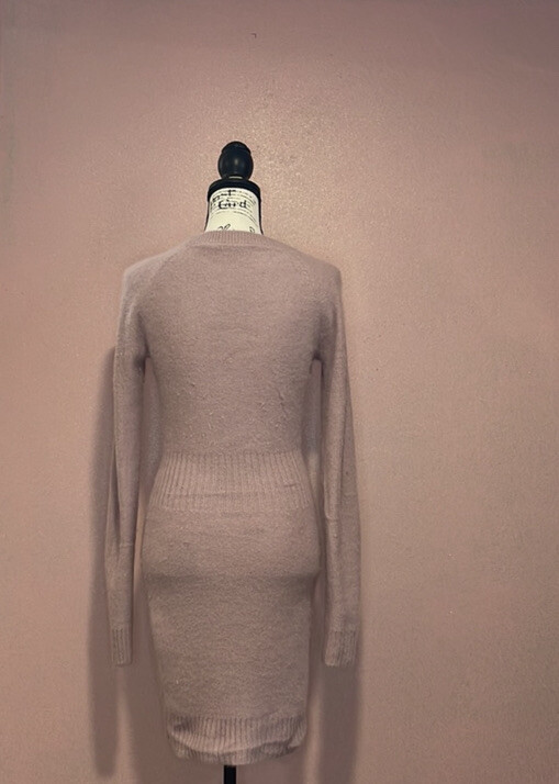 black metallic knit dress Metallic Sweater Dress – The Prancy Pony main image 0
