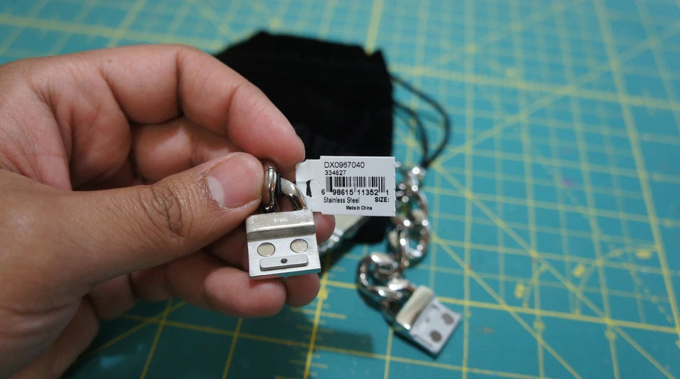 Pulsera Diesel 00s Nueva Con Etiquetas Y2k Punk Gruesa De Colección Nos Foto 4 de 4