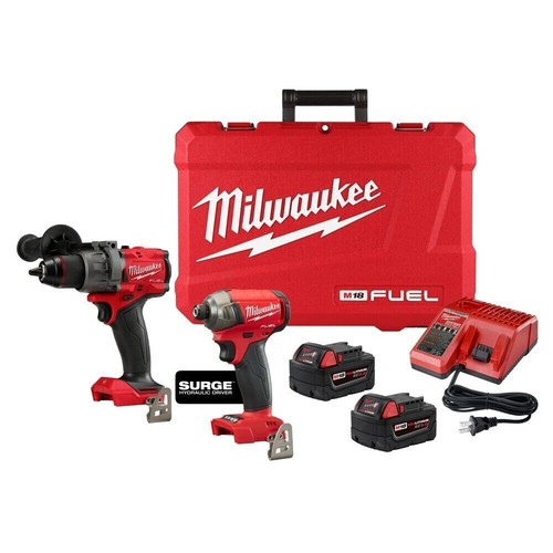 Milwaukee M18 Fuel 18V Drill Combo Kit - 3699-22