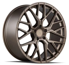 20x9/20x10.5 Aodhan AFF9 5x114.3 +30F|+35R Matte Bronze Wheels (Set of 4)