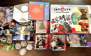 Lot of DISNEY INFINITY Characters Action Figures Playsets Discs PS4 Portal 3DS +