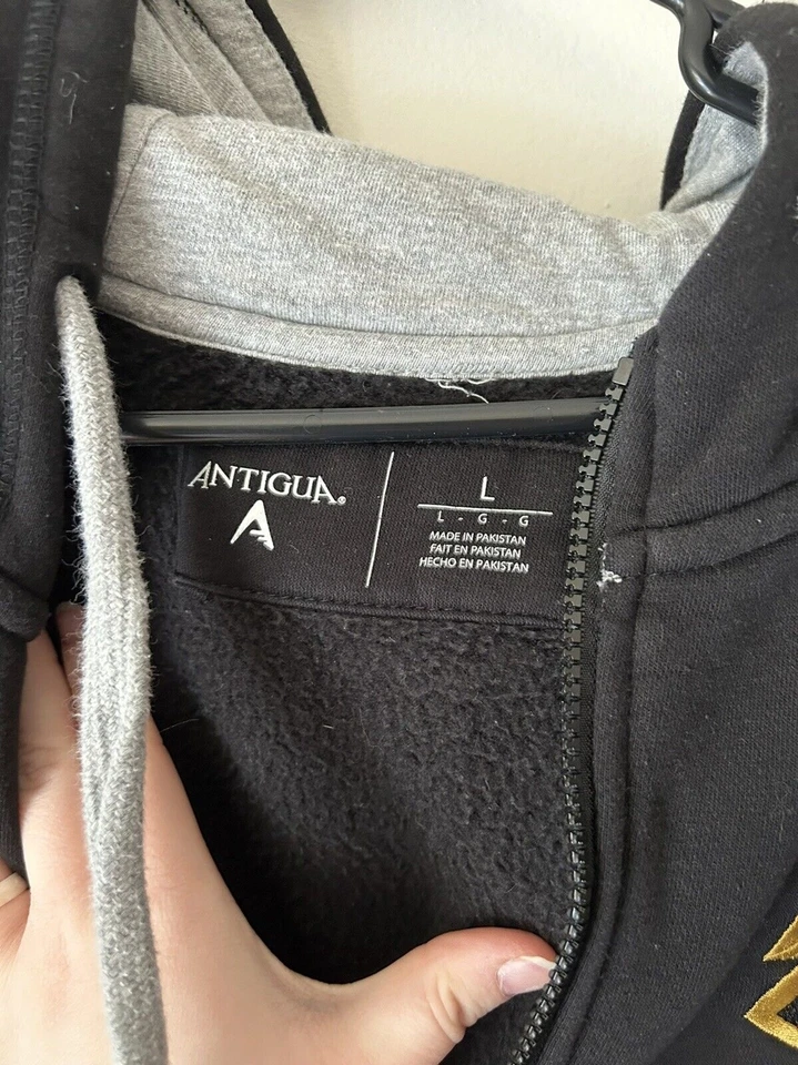 Sudadera con capucha cremallera completa Victoria 30 aniversario Blizzard Black Antigua para hombre Foto 4 de 4