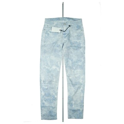 BLUE FIRE CO Nancy Ladies Stretch Jeans Trousers G.36 W28 L30 Camouflag Light Blue NEW.
