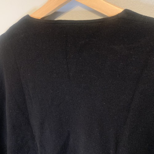 Talbots Cardigan Womens XL NEW Cashmere Cotton Open Stripe Short Sleeves Pockets - Picture 11 of 13