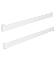 Ikea VIDGA Halter für Schiebegardine  2er Set (4 halter-2 verbindungstück ) Weiß