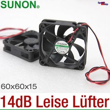SEHR LEISE LÜFTER COOLER SUNON 60x60x15 60MM...
