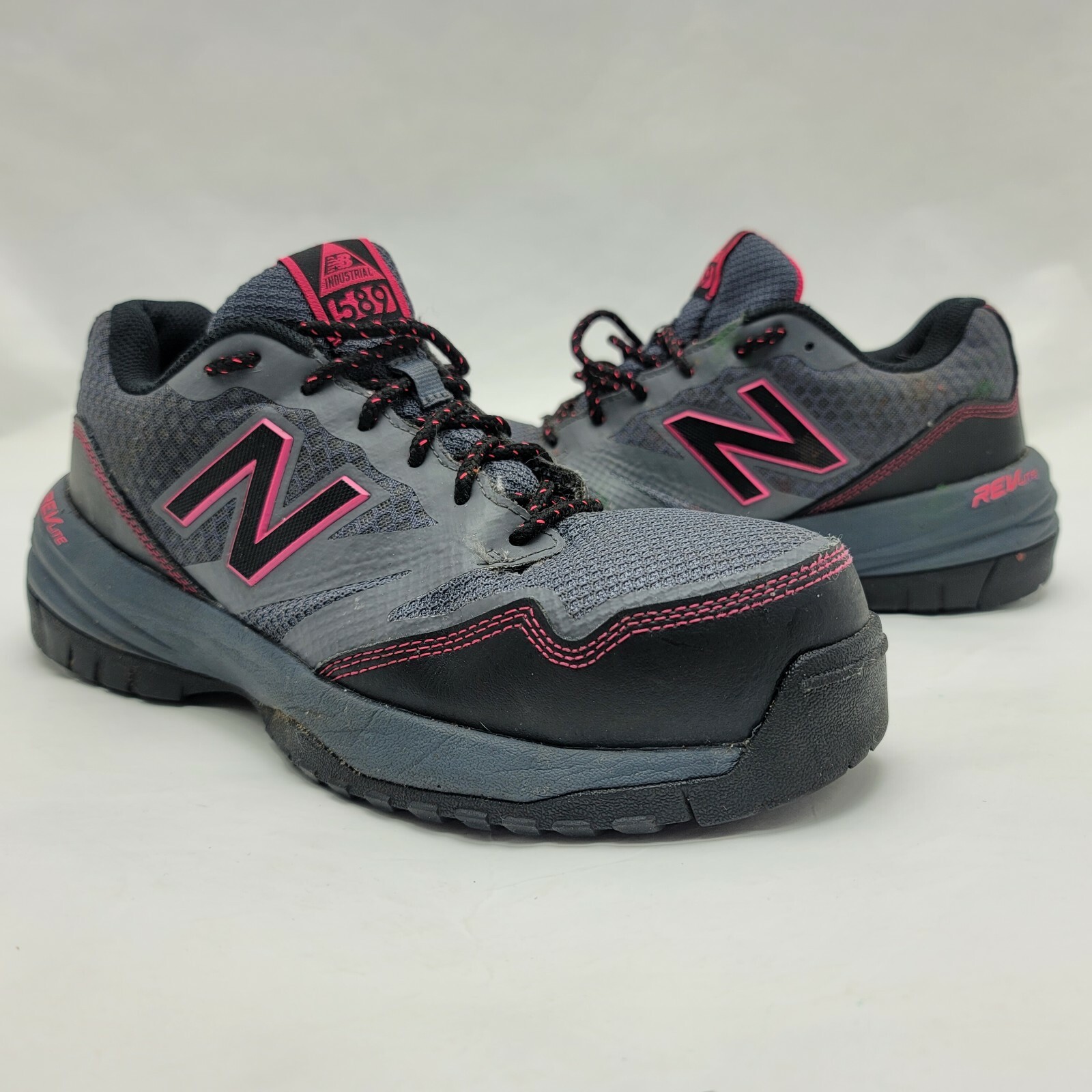 New Balance Industrial Black/Pink 589 Composite Toes … Gem