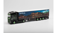 Herpa 312394 Scania Cs 20 Hd Gardinenplanen-Sattelzug Tet Weilburg 1:87