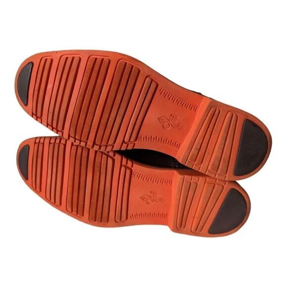 Cole Haan Great Jones Leather Wing Tip Shoes Men’s Size 8 M Brown Orange C11235‎ COLE HAAN Mens BROWN ORANGE Wing Tip Great Jones Oxford  main image 4