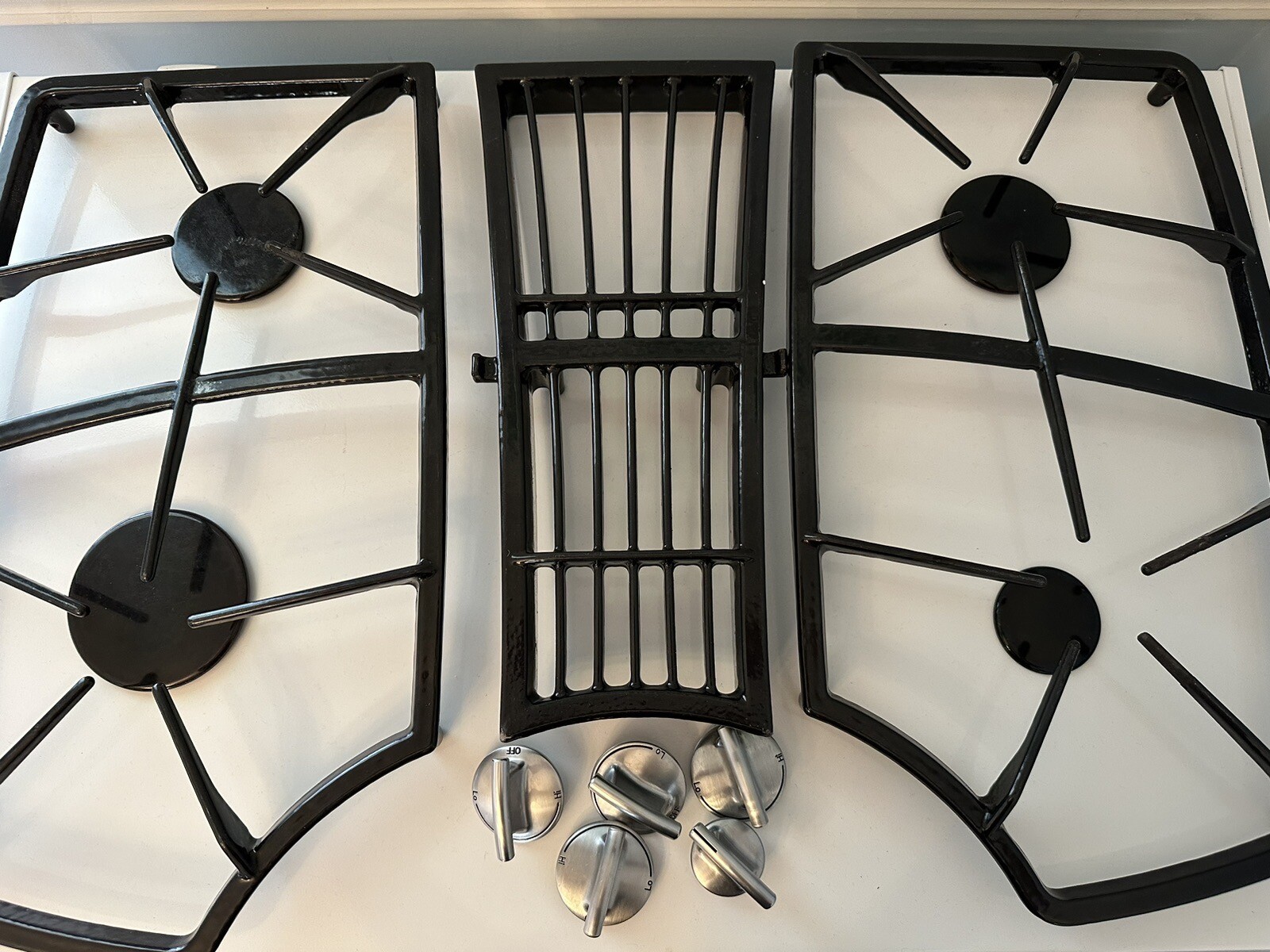 JennAir Gas Glass Downdraft Cooktop 30” TESTED See Description