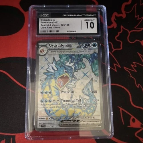Gyarados ex 225/198 SV01 Scarlet & Violet Ultra Rare Holo CGC 10 Pokémon TCG