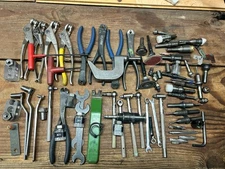 Lot Of Sheet Metal Assembly Aircraft Hand Tools Collar Removers  Hilok Ratchet