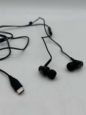 Insignia Wired Earbud Headphones In-Ear Light-ning Connector Mic Black