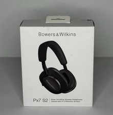 Bowers  Wilkins PX7 S2 Noise Canceling Wireless Bluetooth Headphones - Black