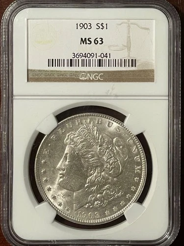 1903 $1 Morgan Dollar NGC MS 63 -FREE SHIPPING-