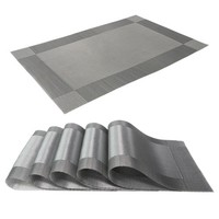 6X Platzset Untersetzer Tischset Tischmatte Platzdeckchen Pvc 45 X 30 Cm