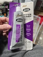 Aleene’s Platinum Bond Super Fabric Textile Adhesive 2 Ounce NOS 2002 VTG NIPS