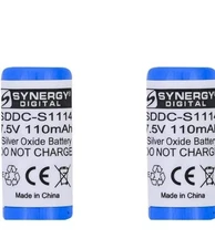 Synergy Digital Dog Collar Batteries, Compatible with Pet Stop UltraMax Receiver