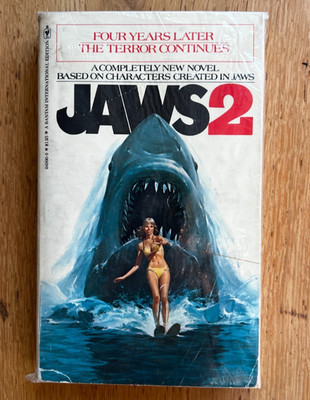 Jaws 2 Hank Searls 1978 1st Printing Pan Books Horror Thriller UK & US