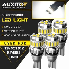 4PCS 921 912 T15 LED Back Up Light 6500K for Dodge Ram 1500 2500 3500 2007-2018