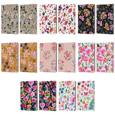 OFFICIAL NINOLA FLORAL 2 LEATHER BOOK WALLET CASE FOR APPLE iPAD