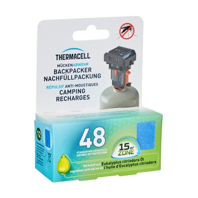 (2,50 EUR/Stk.) ThermaCell M48 Nachfüllset Backpacker - 12x Wirkstoffplättchen