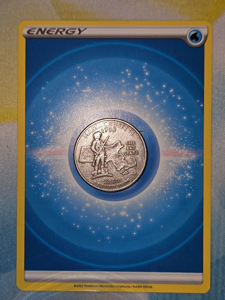 2000-P Massachusetts State Quarter Struck through Error - Image 2 of 4