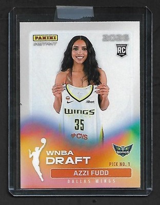 Azzi Fudd 2026 Panini Instant WNBA Draft Night Rookie Card DN-1 RC #1  IN HAND
