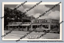 Dougherty's Original Apple Cider Hill EAST PAOLI Indiana Vintage Roadside 1955