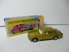 Matchbox Lesney Superfast SF24 Rolls Royce Silver Shadow- GOLD, black base, box