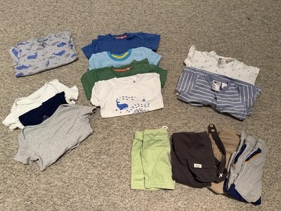 Kleiderpaket Jungs, Größe 92, sehr guter Zustand, T-Shirt, Body, Hosen, Weste