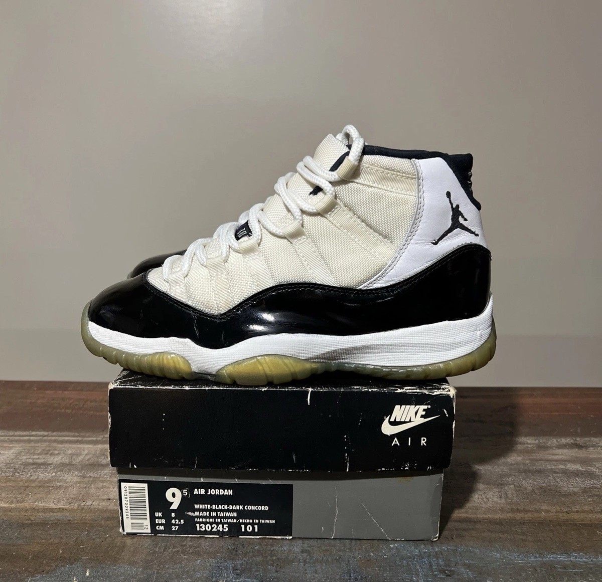 NIKEナイキ AIR JORDAN 11 CONCORD 1995【28.0】 Jordan 11 OG Concord (1995) Men's - 130245-101 - US