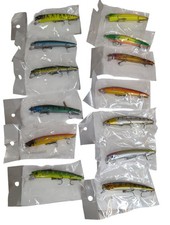 Aorace Angelk&ouml;der Set 43tlg Kunstk&ouml;der Forelle Barsch Hecht Salzwasser