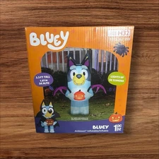 Bluey Airblown Inflatable 3.5 Ft Tall Vampire Halloween Light Up Brand New