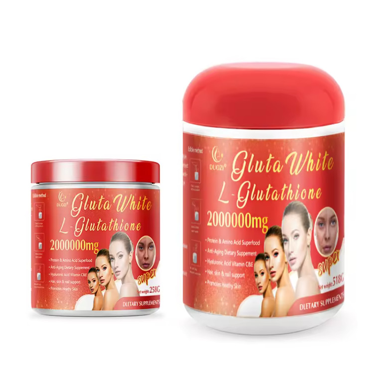 Glutathione Antioxidant Powder Beauty Wellness Support Set of 2