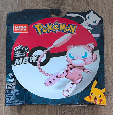 MEGA Construx Pokémon Mew Wonder Builders Steckbausteine 194 Teile 7+ GKY97