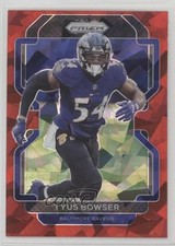 2021 Panini Prizm Red Ice Prizm Tyus Bowser #286 0nr3