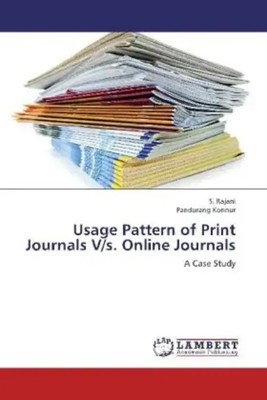 S. Rajani (u. a.) | Usage Pattern of Print Journals V/s. Online Journals | Buch